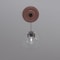 Ekena Millwork Cole PVC Medallion (Canopies up to 4 1/2"), 16"OD x 3 1/2"ID x 1"P, Metallic Champagne Pink CMP16COFCP - alternate 6
